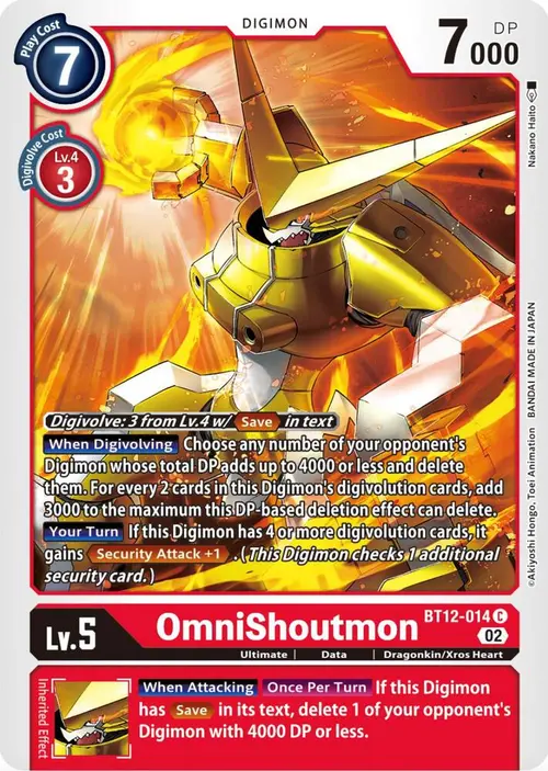 OmniShoutmon card art