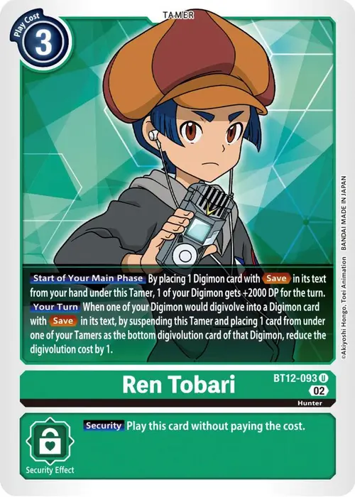 Ren Tobari card art