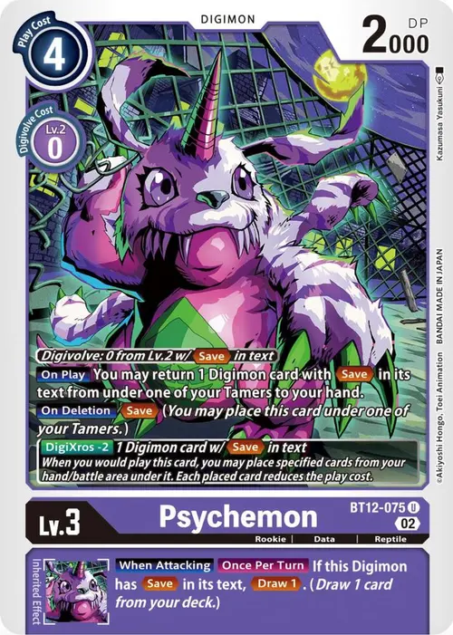 Psychemon card art