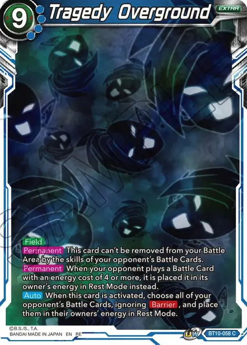 Tragedy Overground (Reprint) card art