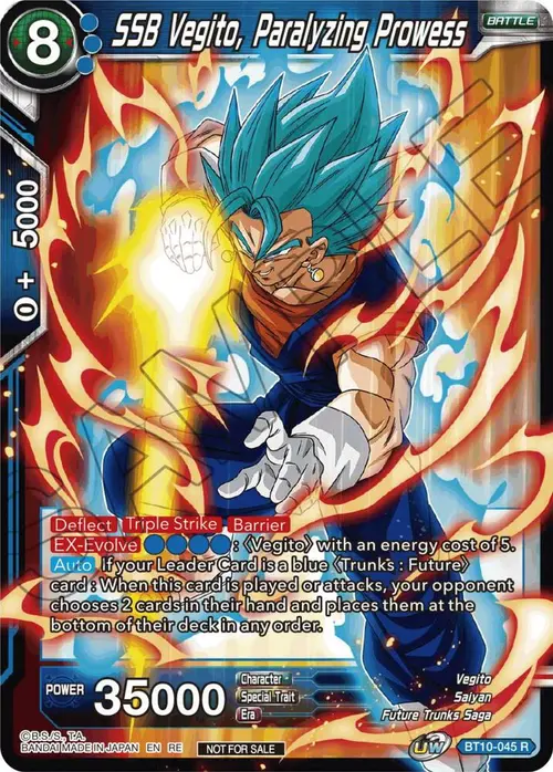SSB Vegito, Paralyzing Prowess (Championship Selection Pack 2023 Vol.1) card art