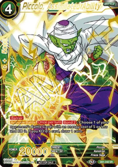 Piccolo, Assimilated Ability (Alt. Art Card Set 2023 Vol. 1) card art