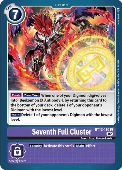 Seventh Full Cluster card art