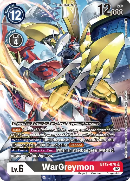 WarGreymon (Alternate Art) card art