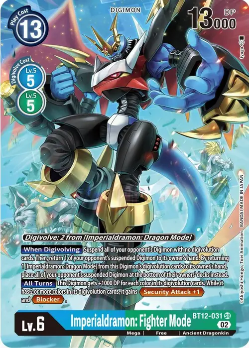 Imperialdramon: Fighter Mode (Alternate Art) card art