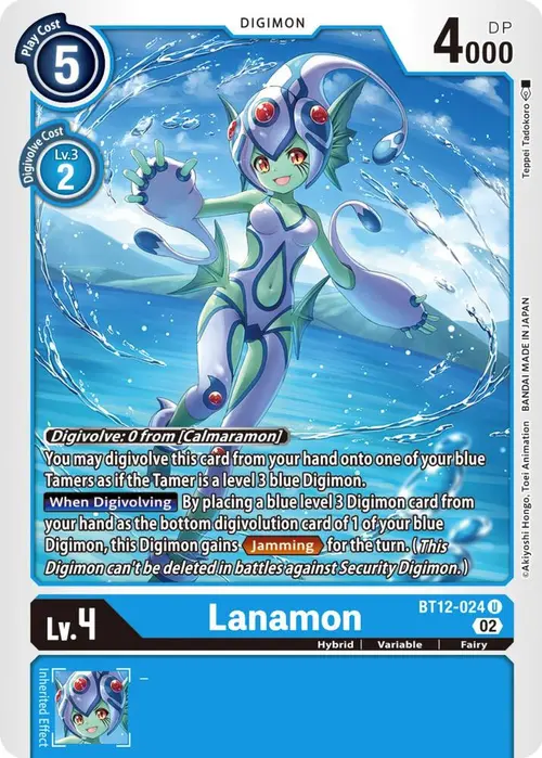 Lanamon card art