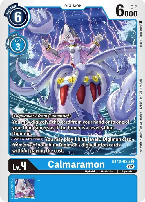 Calmaramon card art