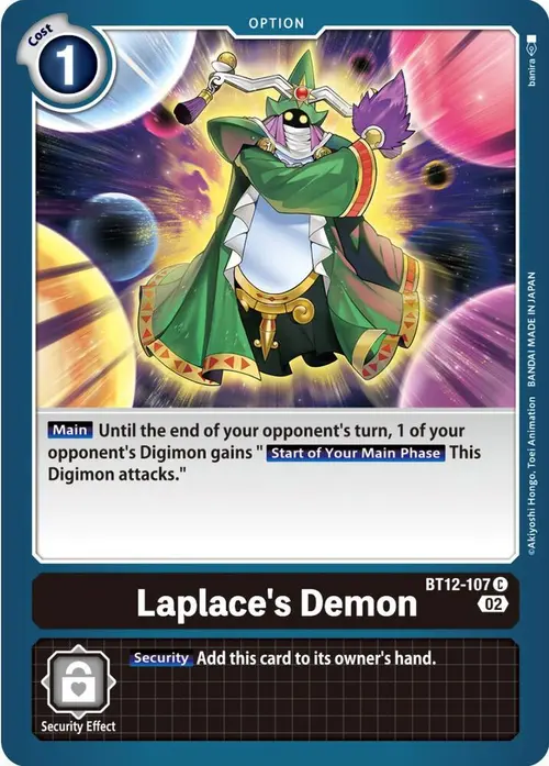 Laplace's Demon card art