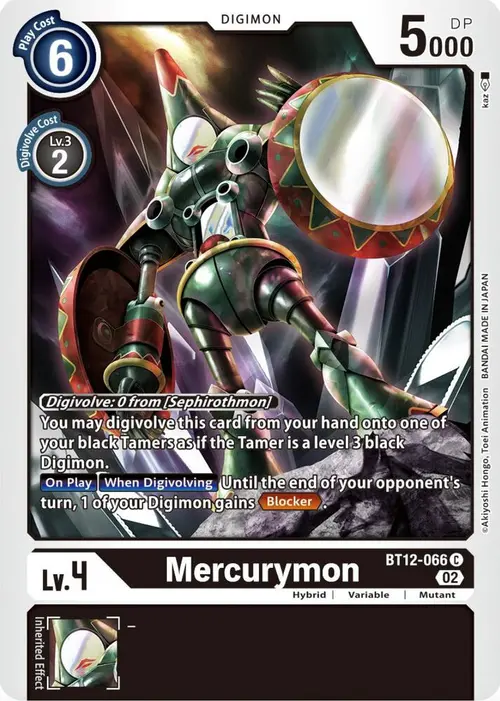 Mercurymon card art