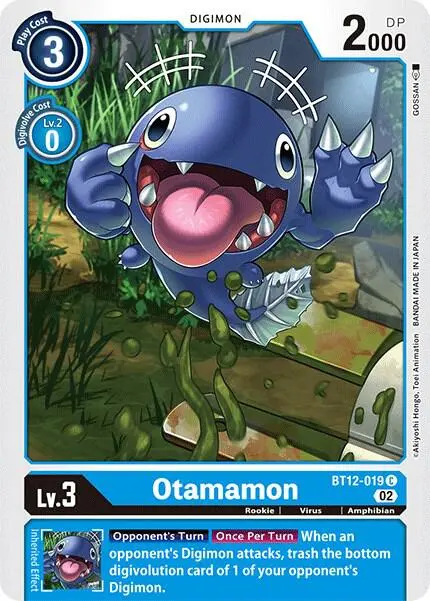 Otamamon card art