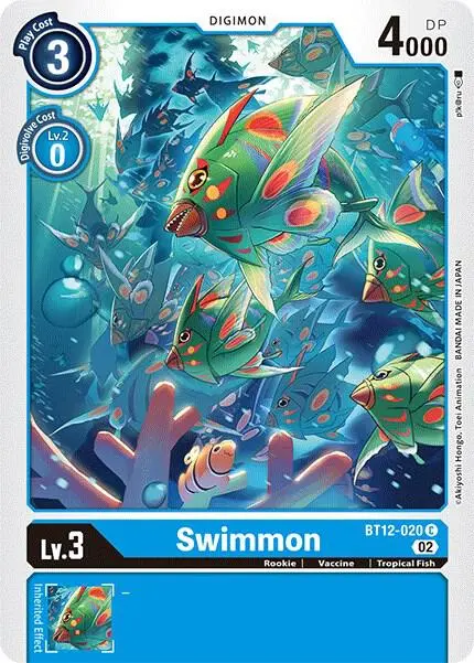 Swimmon card art