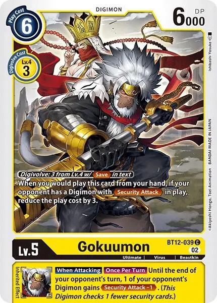 Gokuumon card art