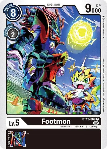 Footmon card art