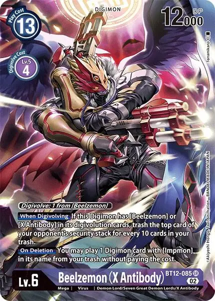Beelzemon (X Antibody) (Alternate Art) card art