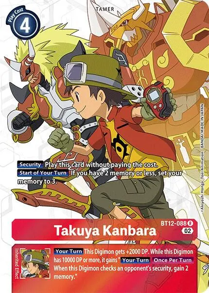 Takuya Kanbara (Alternate Art) card art
