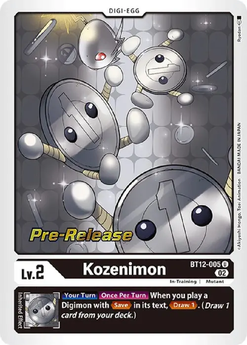 Kozenimon card art