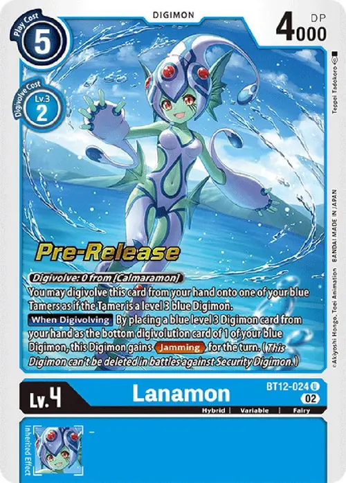 Lanamon card art