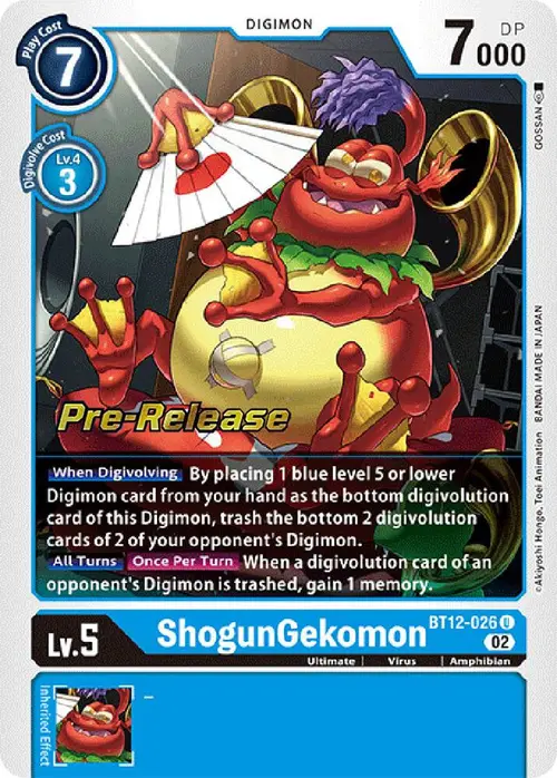 ShogunGekomon card art