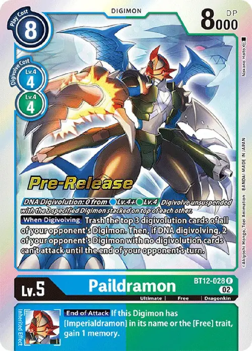 Paildramon card art