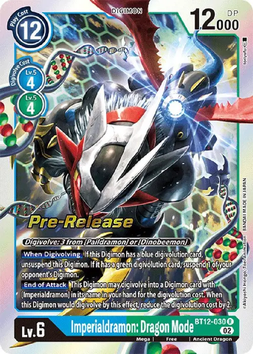 Imperialdramon: Dragon Mode card art