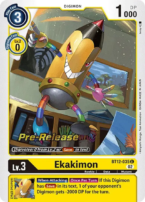 Ekakimon card art