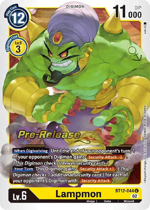 Lampmon card art