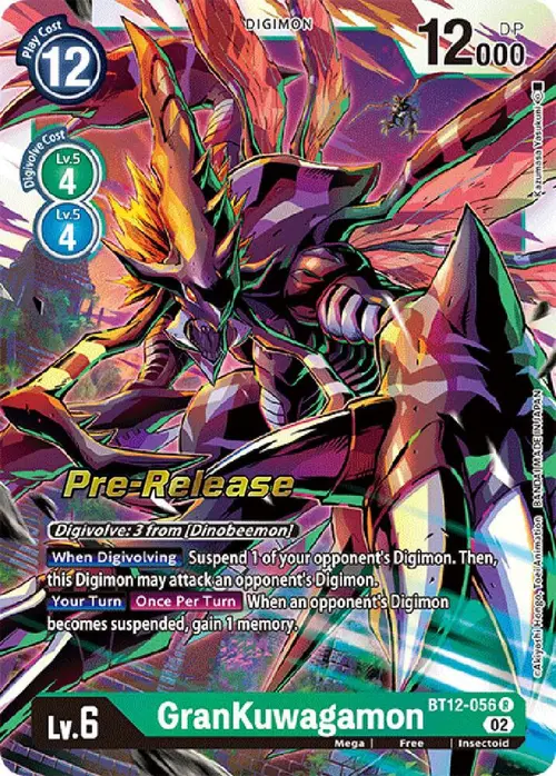 GranKuwagamon card art