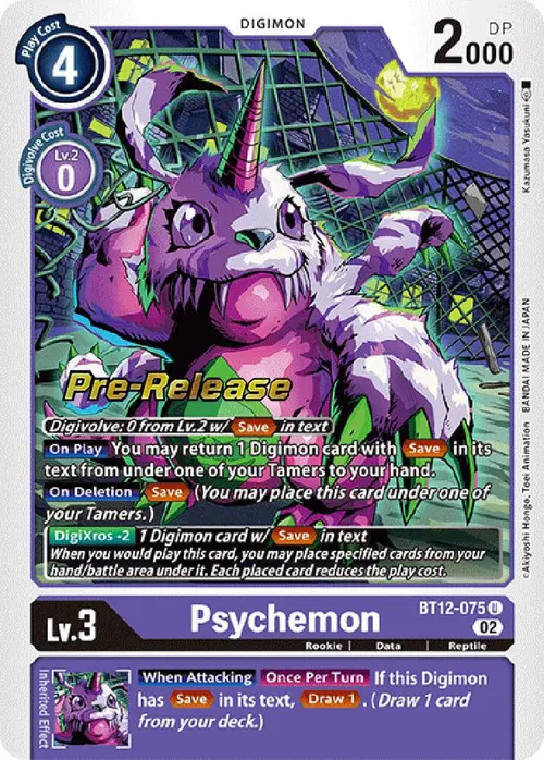 Psychemon card art