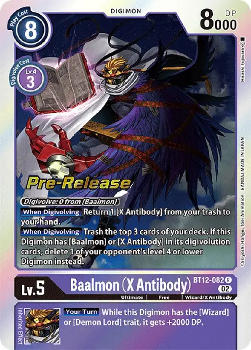 Baalmon (X Antibody) card art