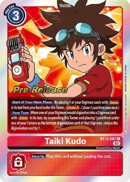 Taiki Kudo card art