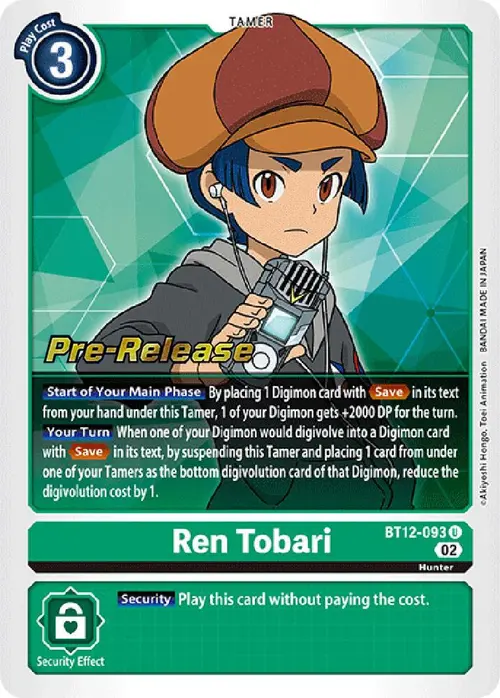 Ren Tobari card art
