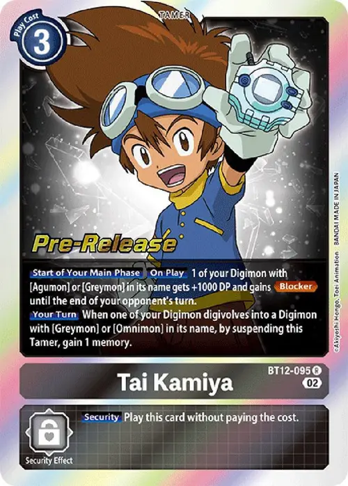 Tai Kamiya card art