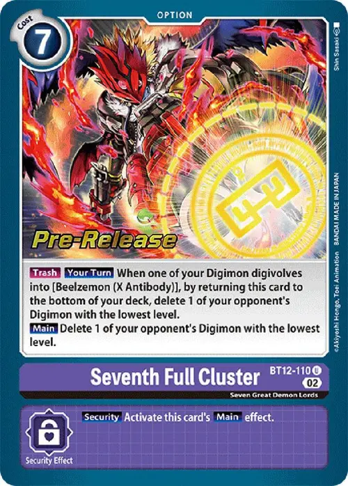 Seventh Full Cluster card art