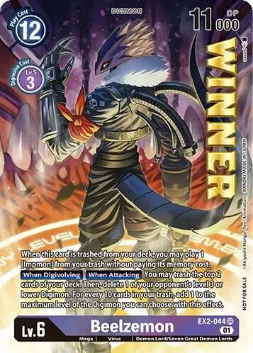Beelzemon (April 2023 Beelzemon Special) card art