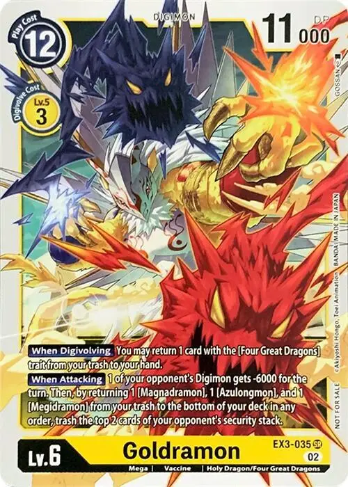 Goldramon card art