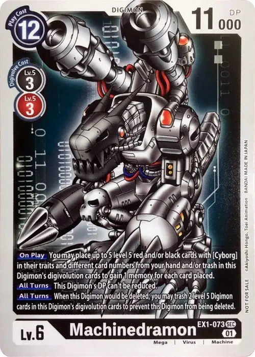 Machinedramon card art