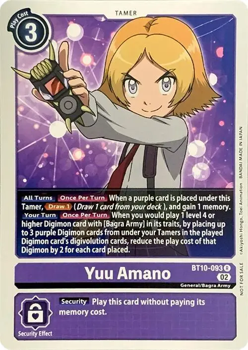 Yuu Amano card art