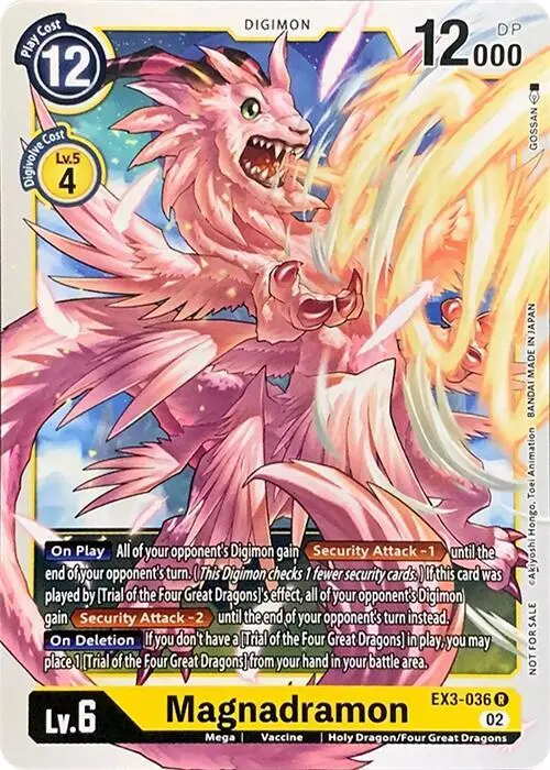 Magnadramon card art