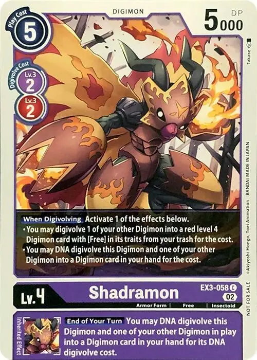 Shadramon card art