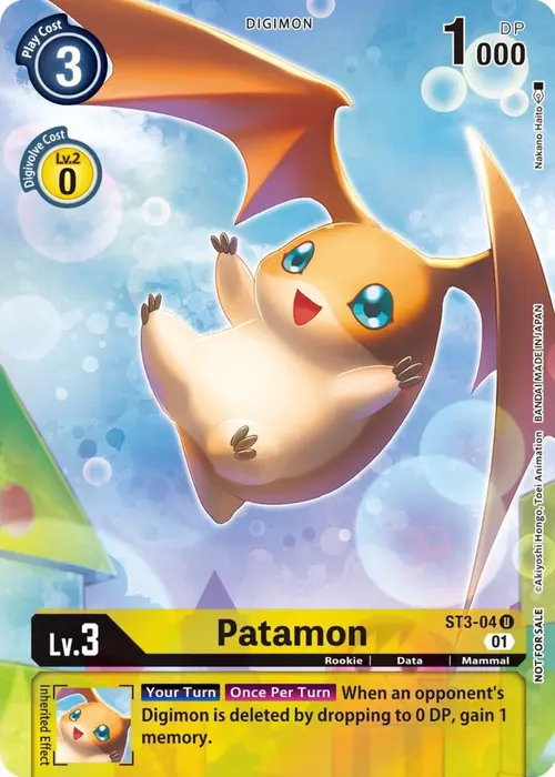 Patamon - ST3-04 (Official Tournament Pack Vol.9) card art