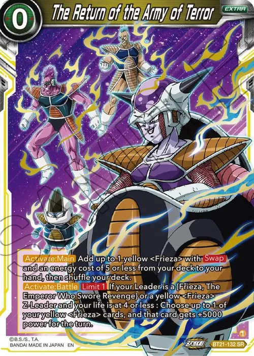 The Return of the Army of Terror card art