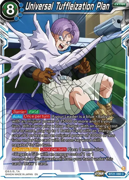 Universal Tuffleization Plan card art