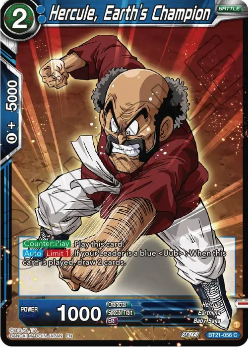 Hercule, Earth's Champion card art