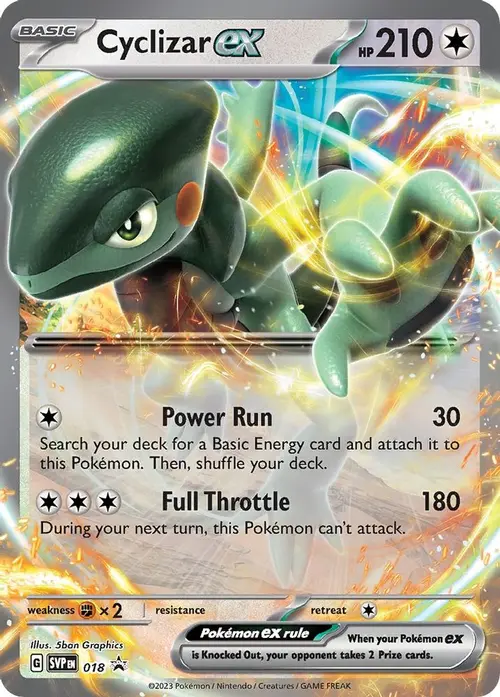 Cyclizar ex - 018 card art