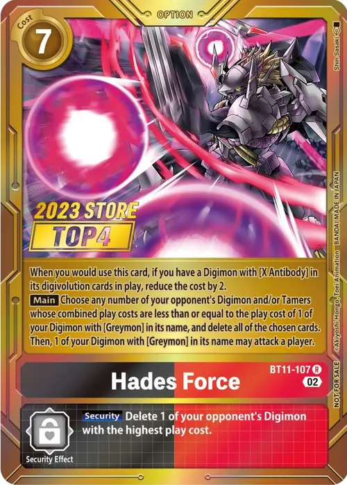 Hades Force (2023 Store Top 4) card art