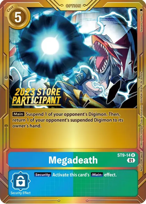 Megadeath (2023 Store Participant) card art