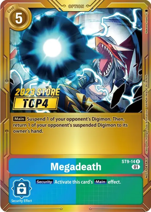 Megadeath (2023 Store Top 4) card art