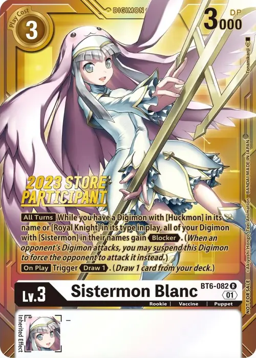 Sistermon Blanc (2023 Store Participant) card art