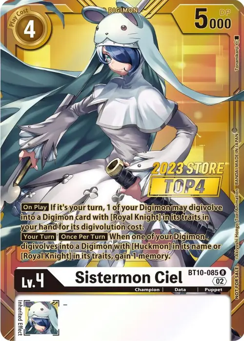 Sistermon Ciel (2023 Store Top 4) card art
