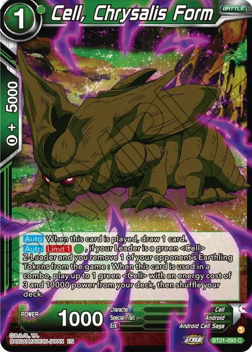 Cell, Chrysalis Form card art